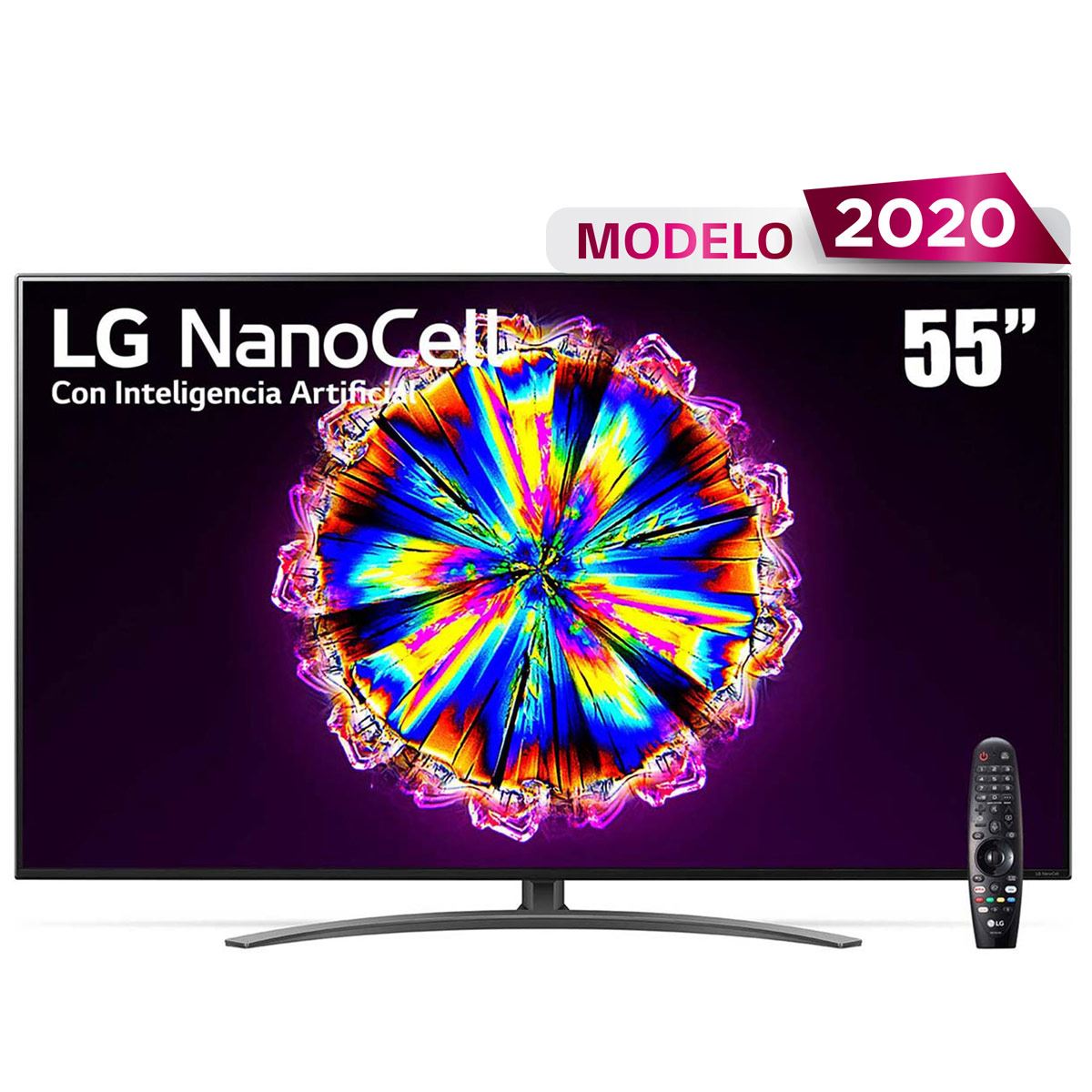 Pantalla LG NanoCell TV AI ThinQ 4K 55" 55NANO91UNA