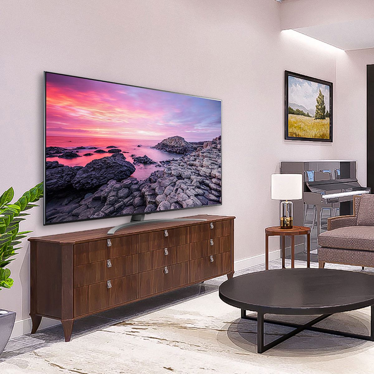 Pantalla LG NanoCell TV AI ThinQ 4K 55" 55NANO91UNA
