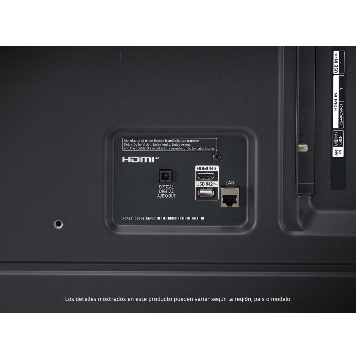 Pantalla LG 43 pulgadas 4K 43NANO77SRA