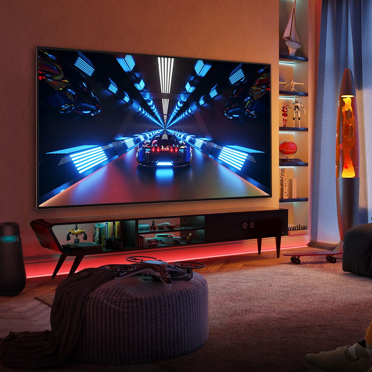 Pantalla LG 55 pulgadas 4K QNED 55QNED80SRA