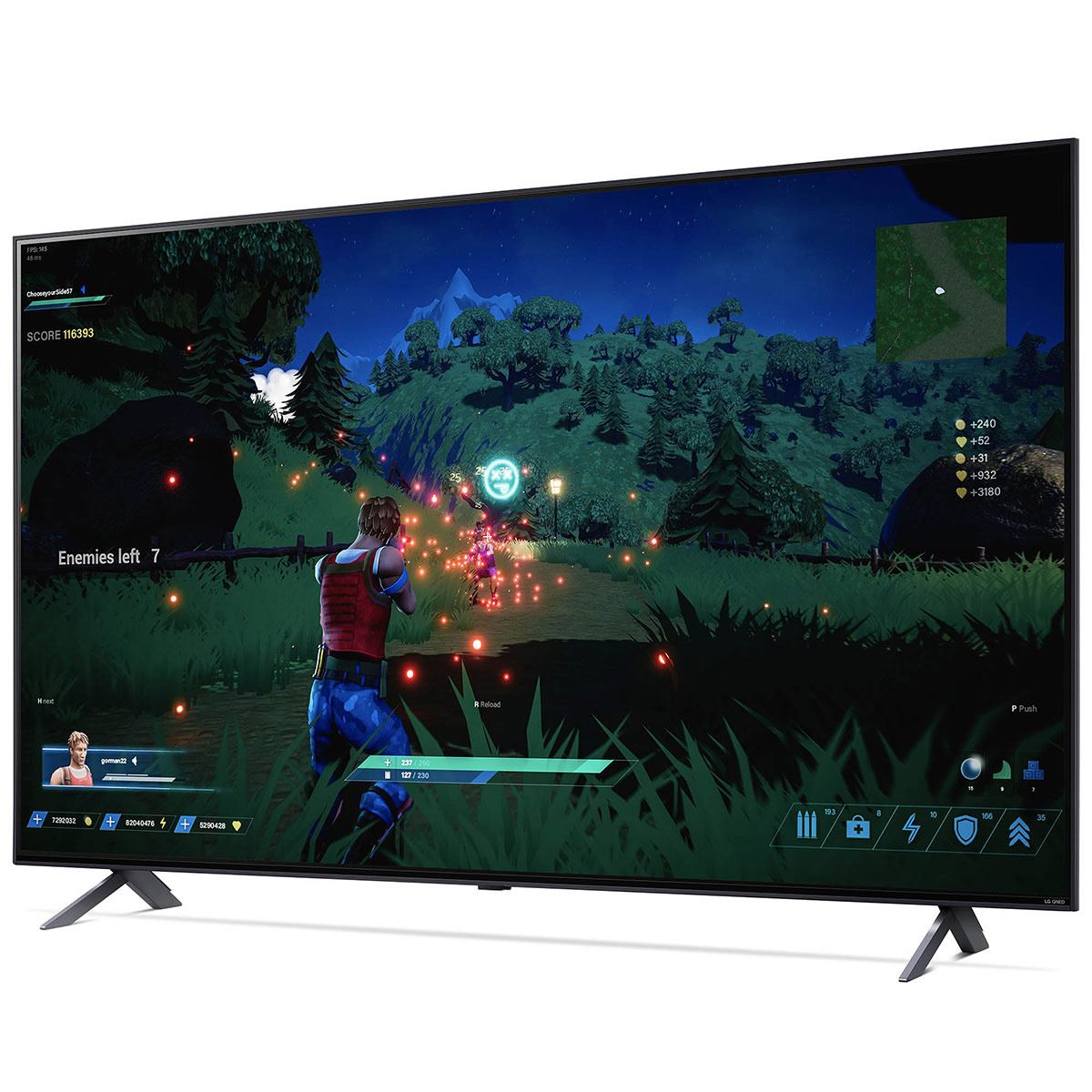 Pantalla LG 55 pulgadas 4K QNED 55QNED80SRA