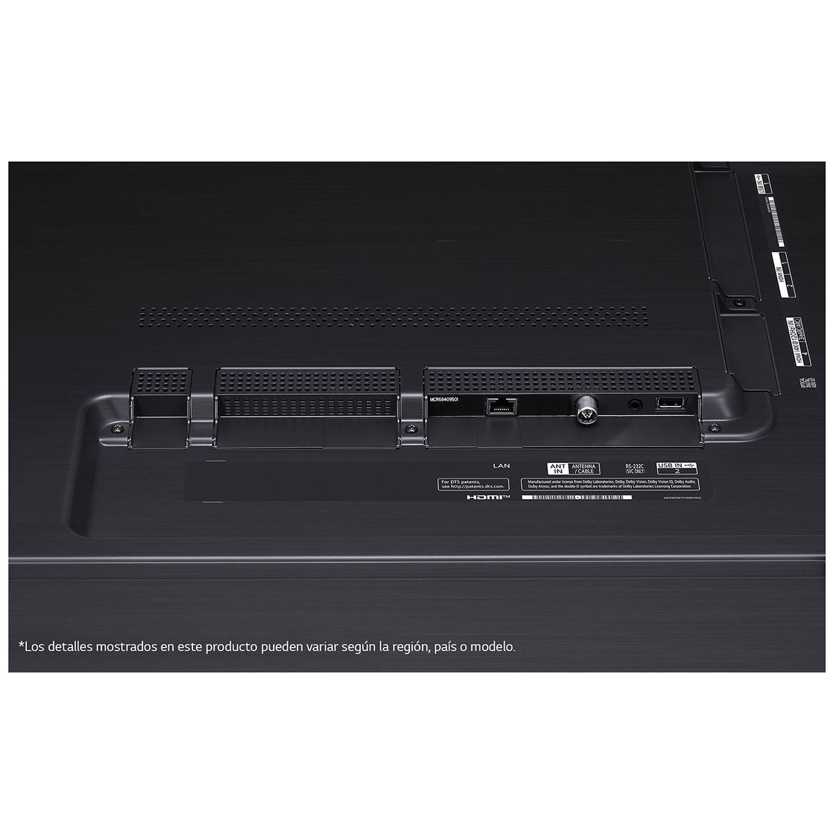 Pantalla LG 55 pulgadas 4K QNED 55QNED80SRA