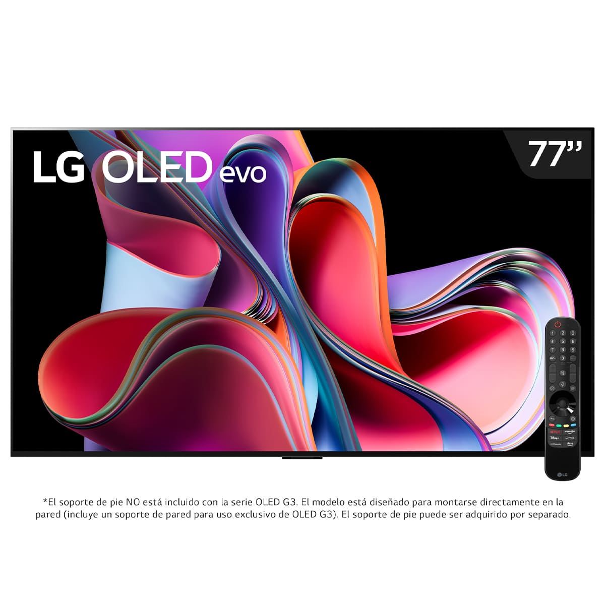 Pantalla LG 77 pulgadas 4K OLED 77G3PSA
