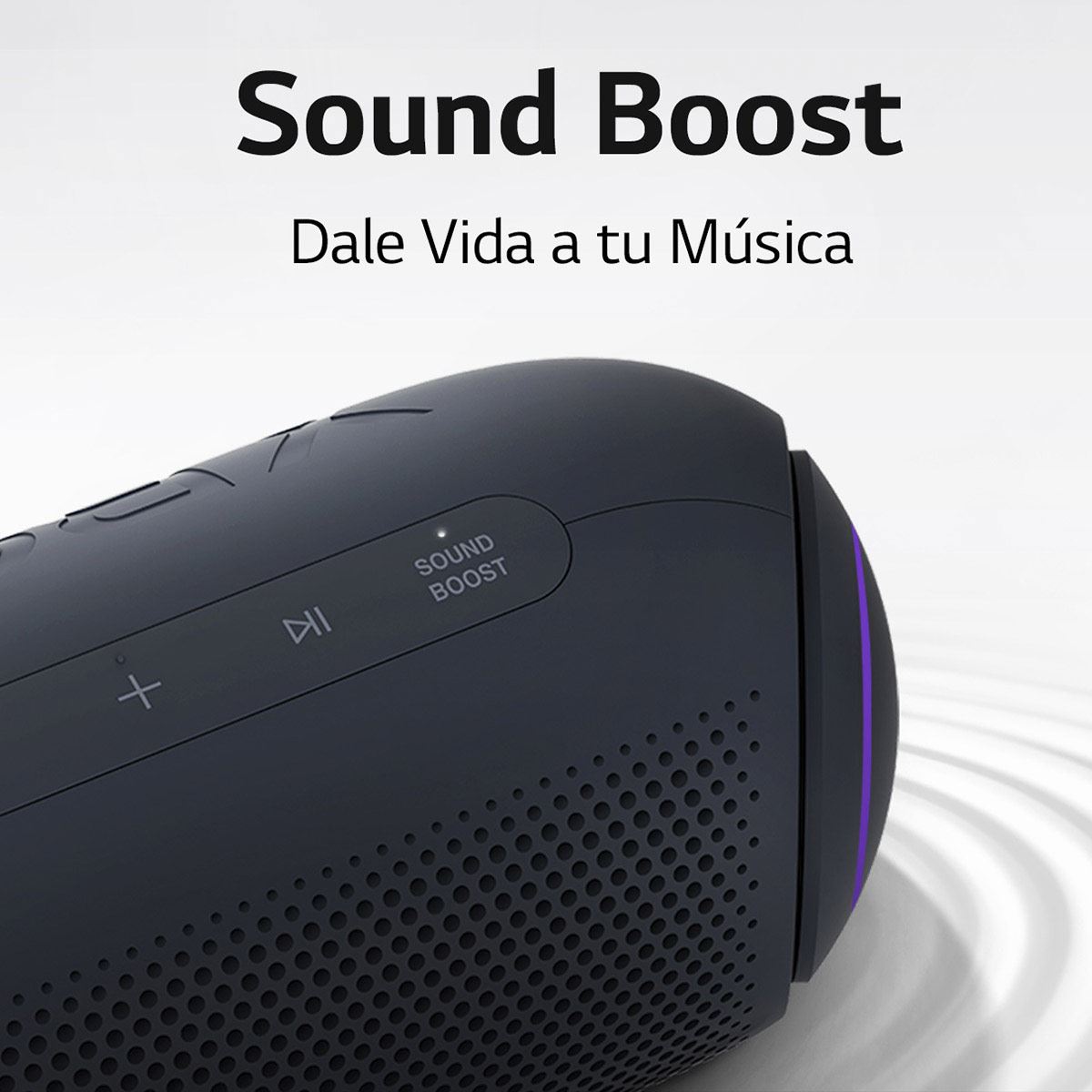 LG XBOOM Go PL5 - Bocina Bluetooth Portátil Inalámbrica 18 horas de batería - Negro