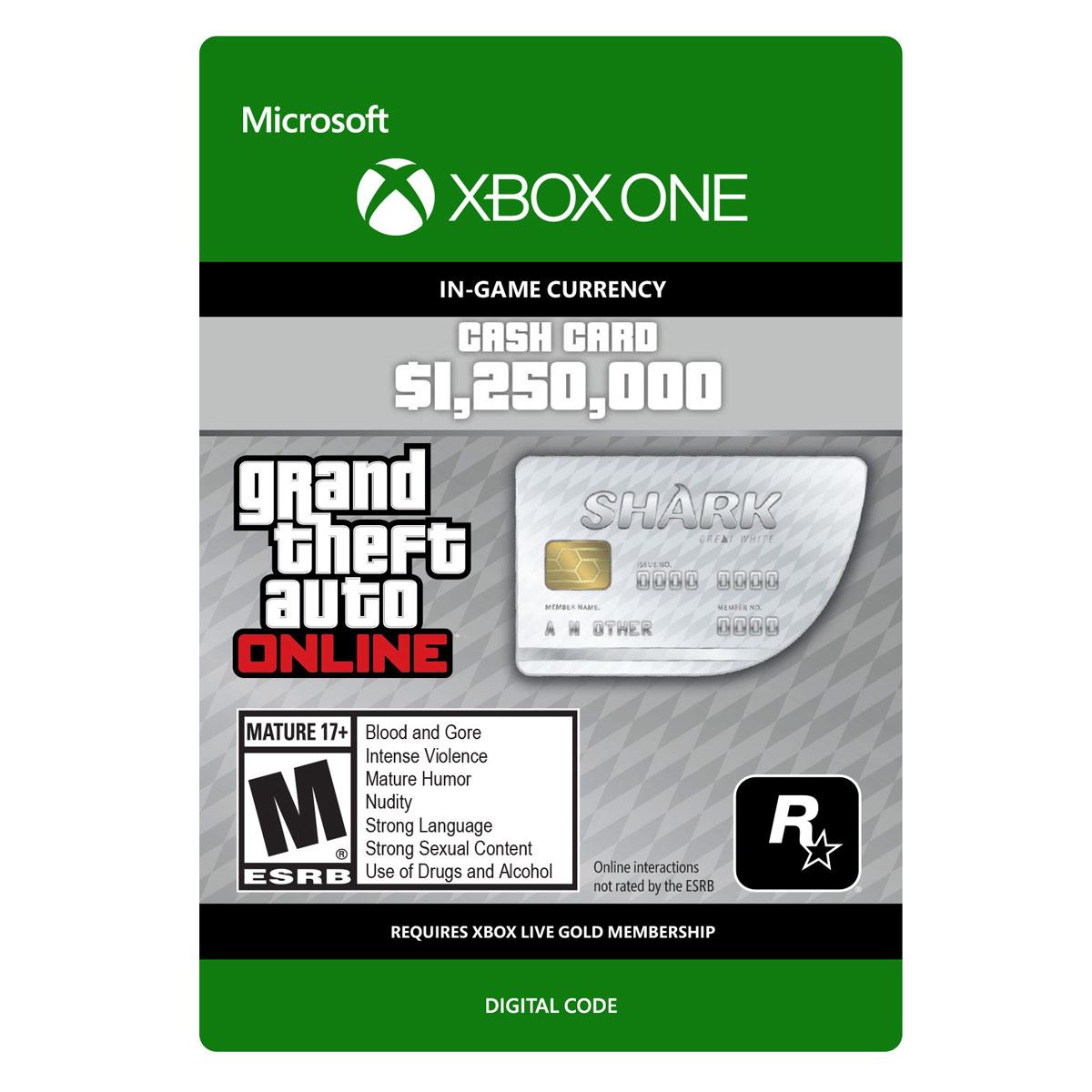 Esd Grand Theft Auto V: Great White Shark Card