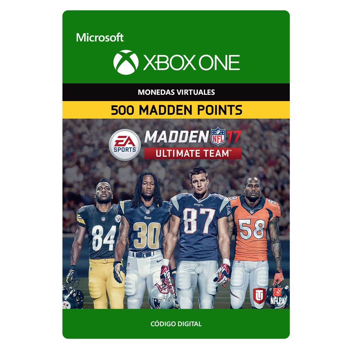 Esd Madden Nfl 17: Mut 500 Madden Points Pack
