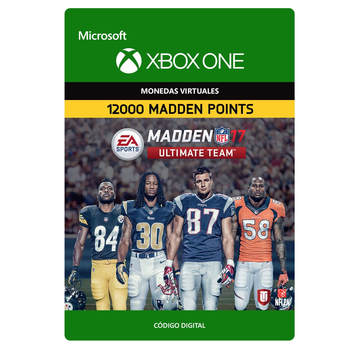 ESD Madden Nfl 17: Mut 12000 Madden Points Pack