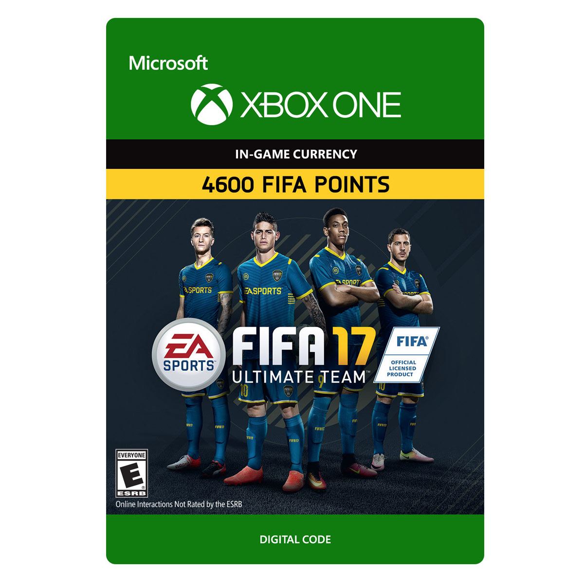 Esd Fifa 17 Ultimate Team Fifa Points 4600
