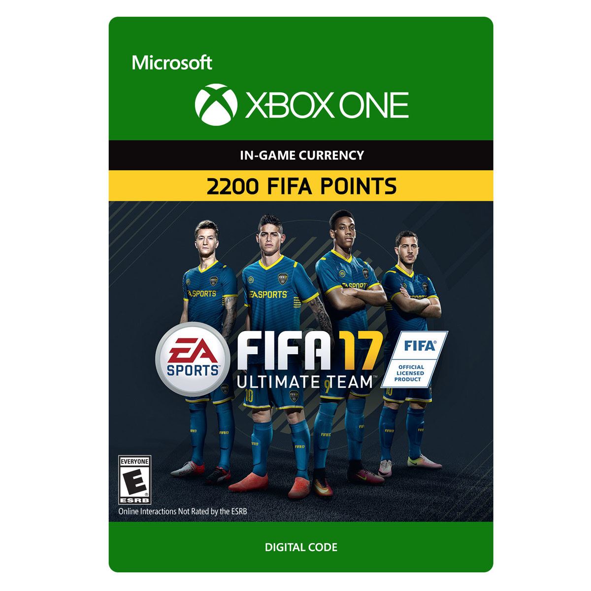 Esd Fifa 17 Ultimate Team Fifa Points 2200