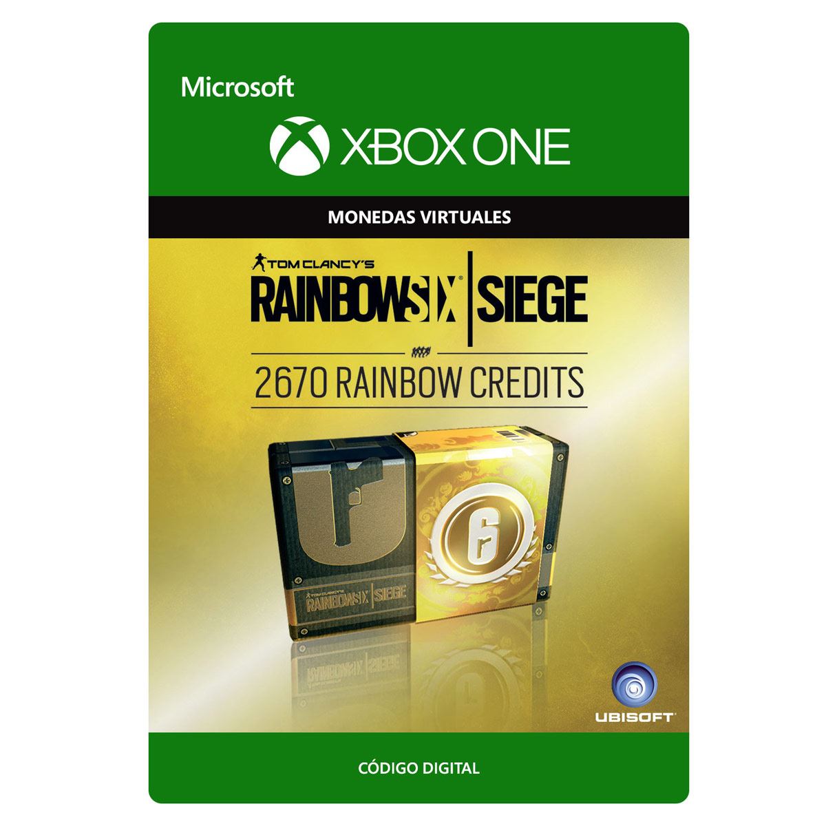 Esd Tom Clancy S Rainbow Six Siege Currency Pack 2670 Rainbow Credits