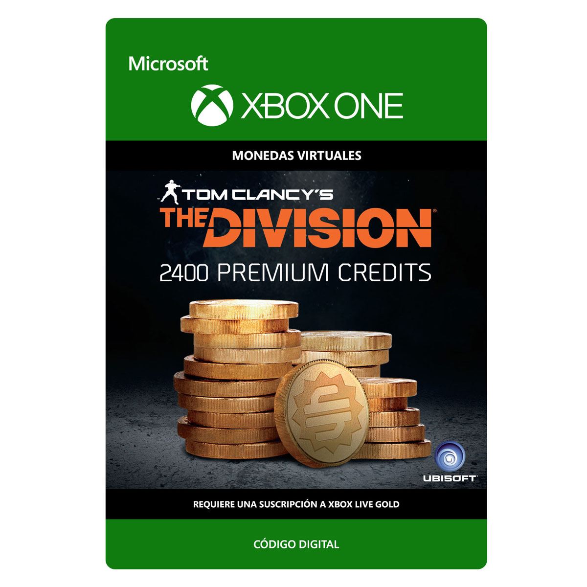 Esd Tom Clancy S The Division: Currency Pack 2400 Premium Credits
