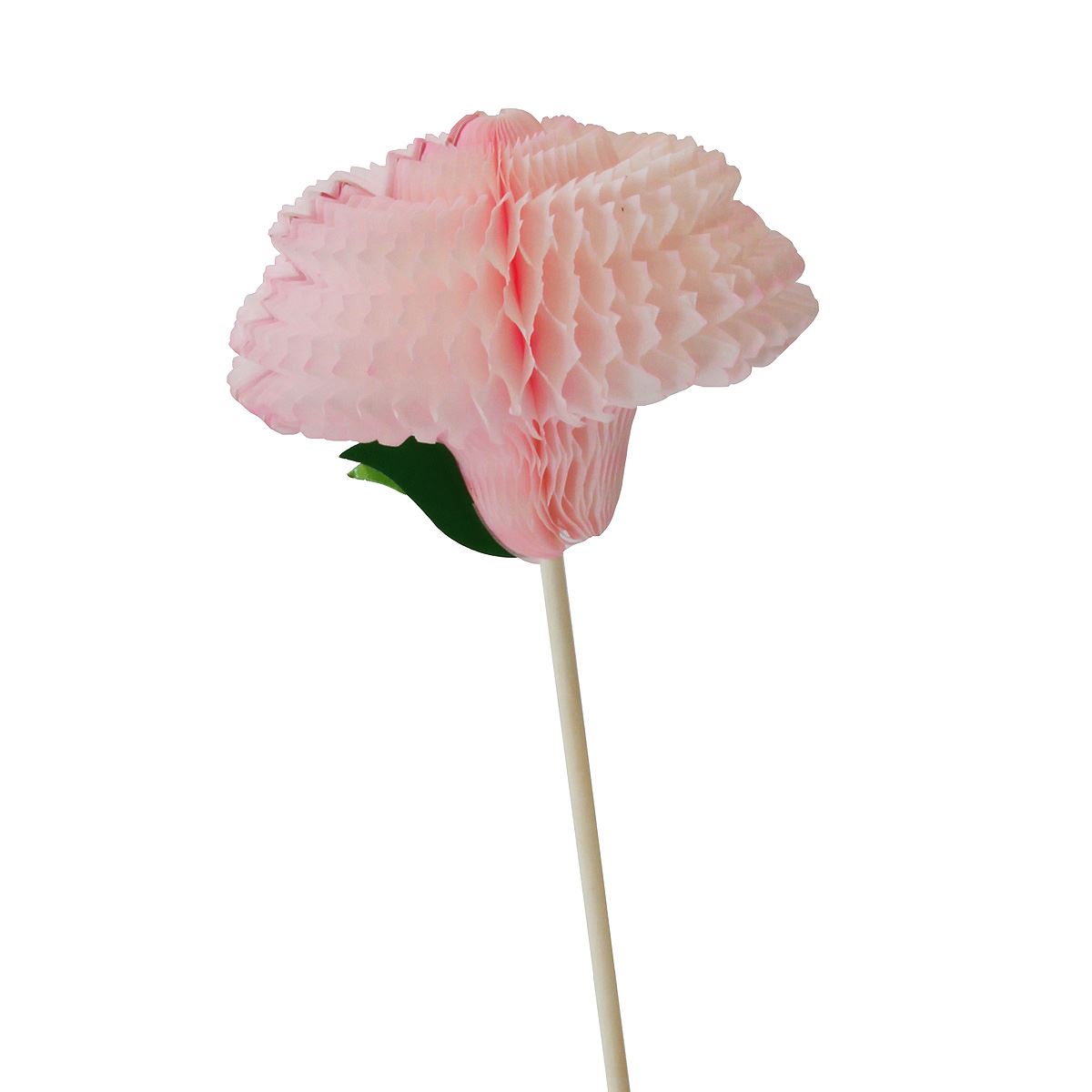 Flor De Papel Rosada Yuricom