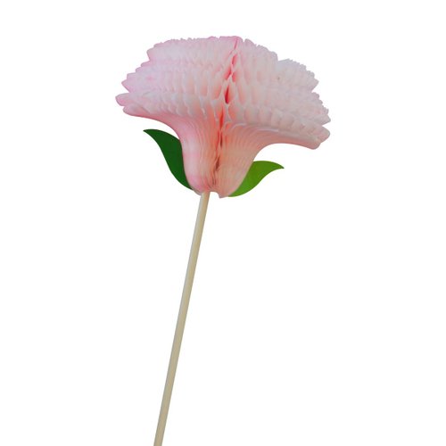Flor de papel rosada Yuricom