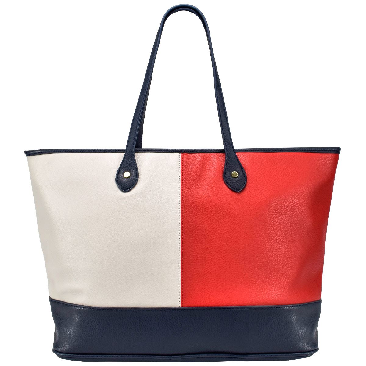 Bolso Tote Nautica Rojo/ Blanco