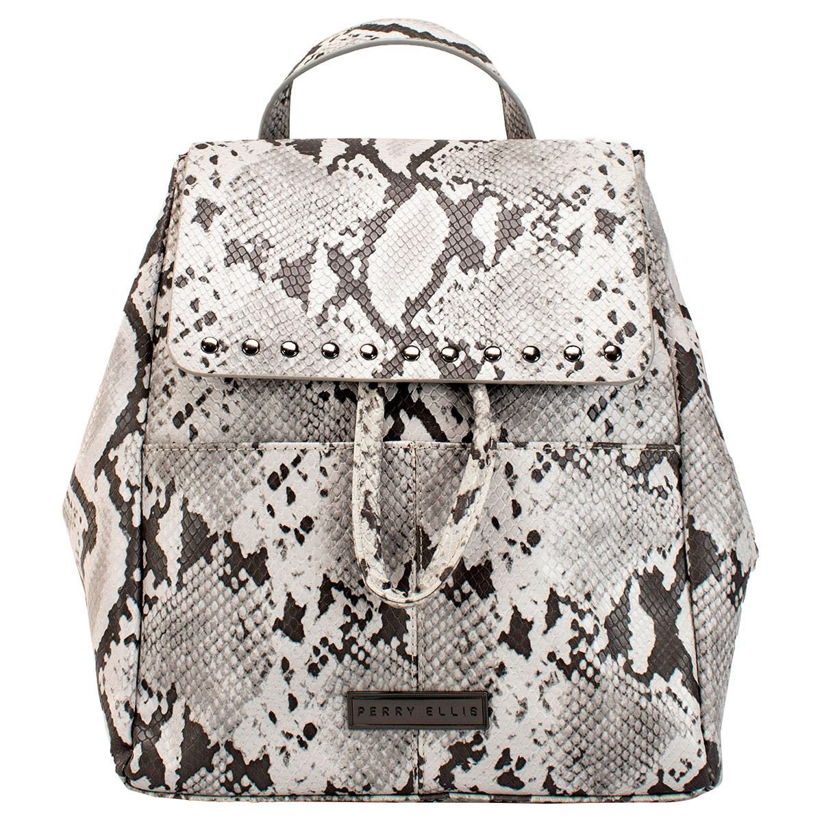 Bolso Back Pack Perry Ellis Gris