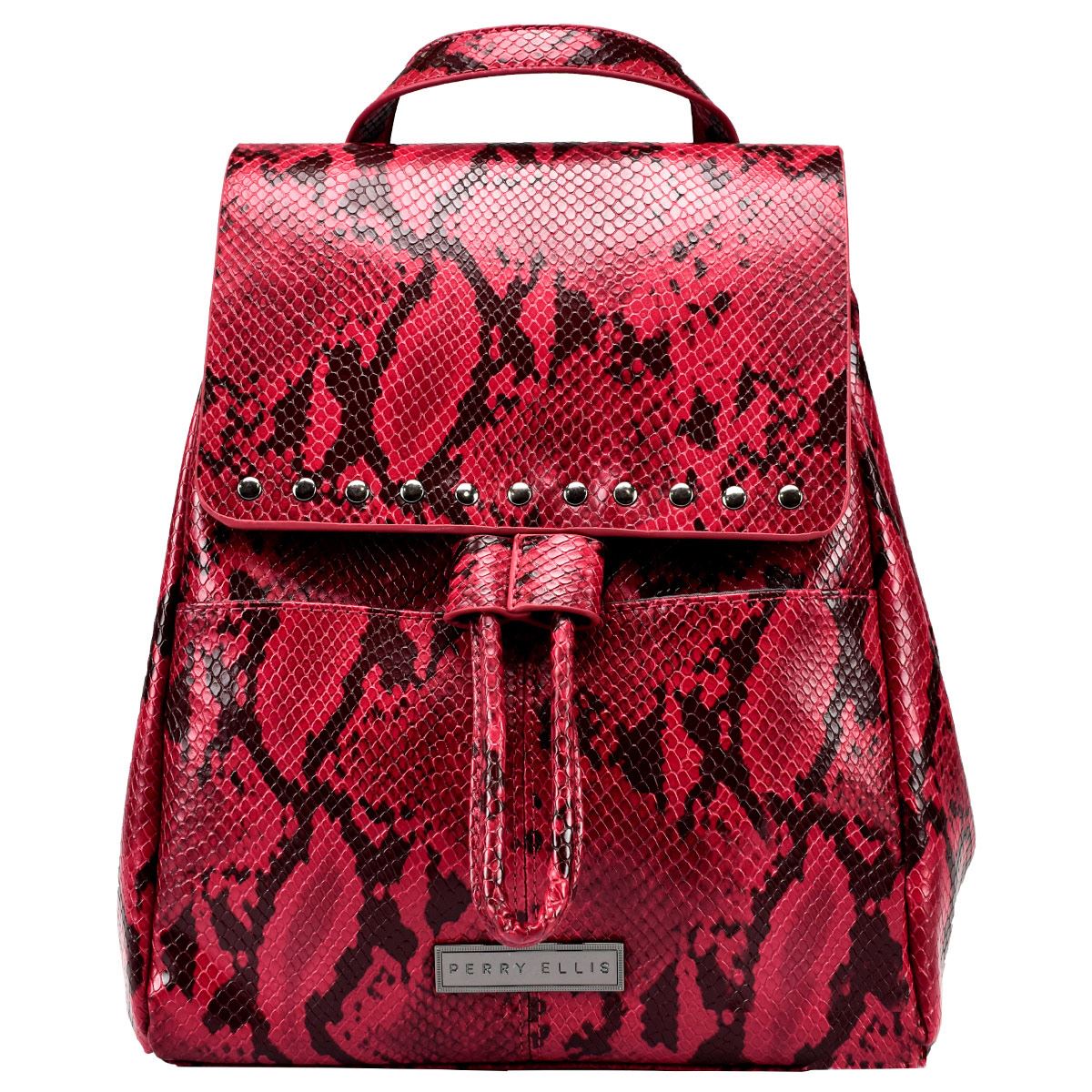 Bolso Back Pack Perry Ellis Vino