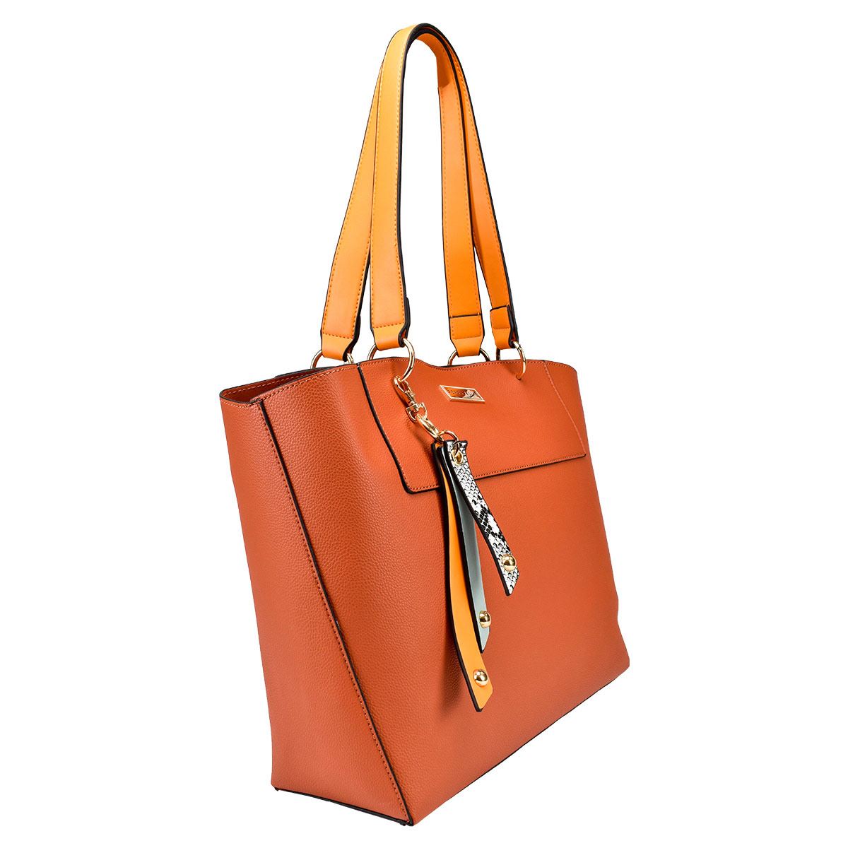 Bolso Tote Perry Ellis Camel