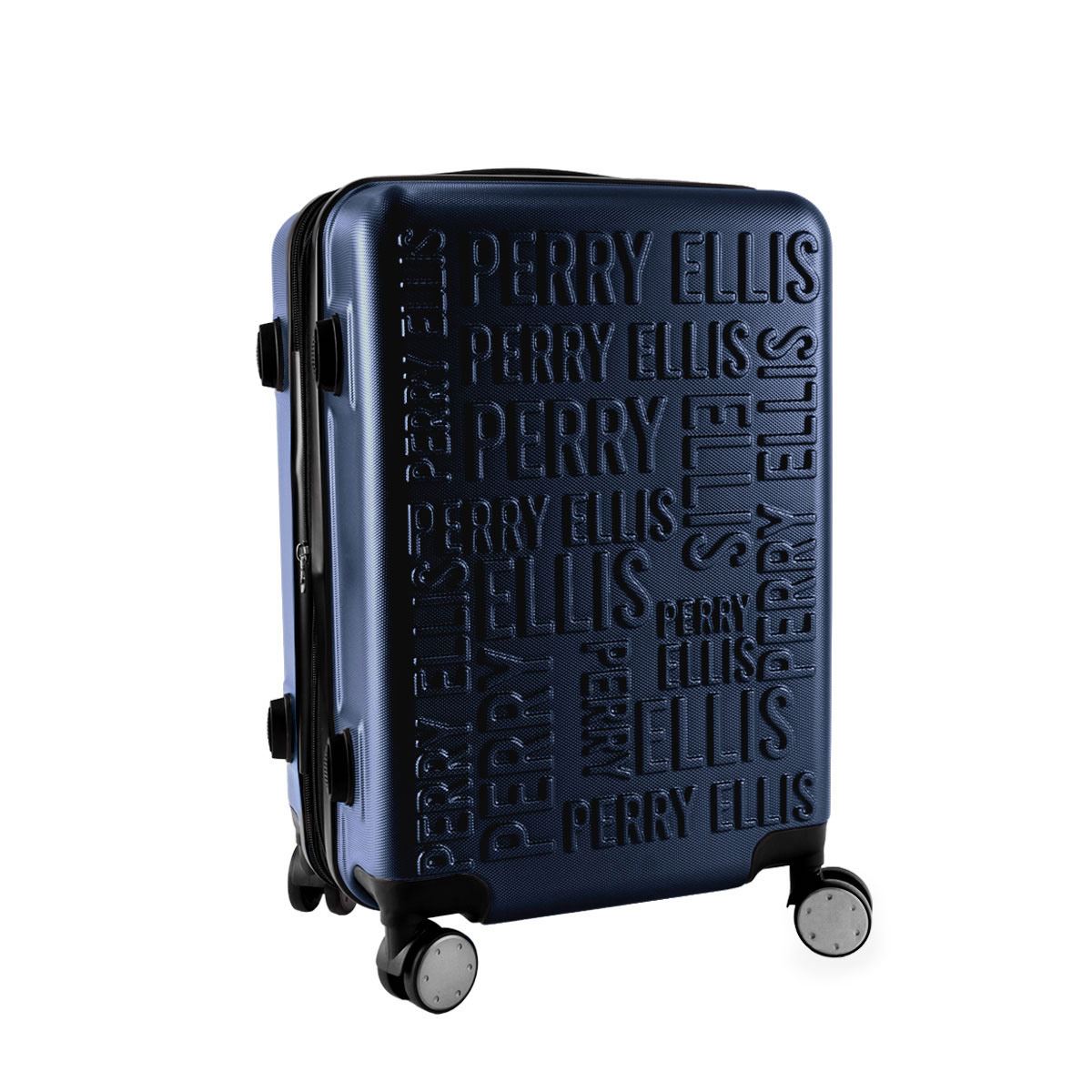 Maleta De Cabina 20 Perry Ellis Azul Marino