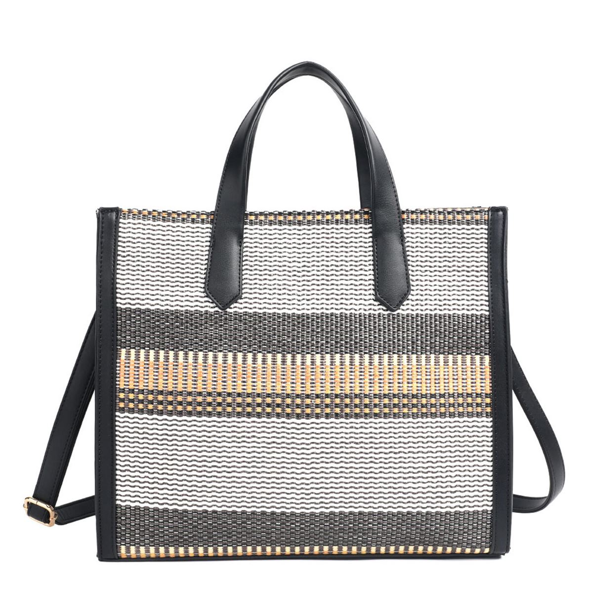 Bolsa estilo Shopper Bag con print de colores y detalles en negro marca Lee modelo A10691