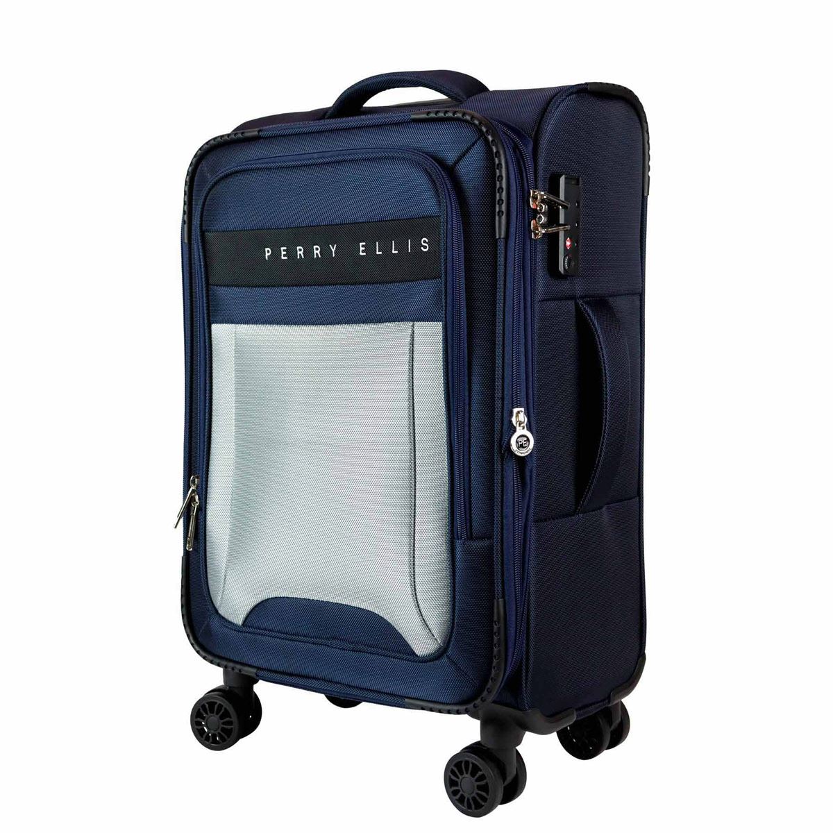 Maleta 20" Perry Ellis Azul Marino Mod A11501