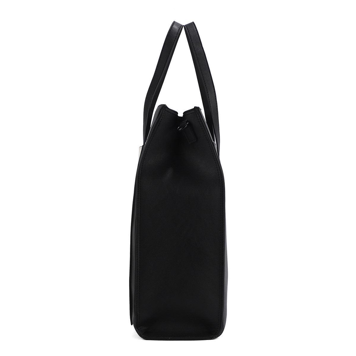 Bolsa estilo Large Tote marca Náutica color negro con detalles en blanco modelo A11805