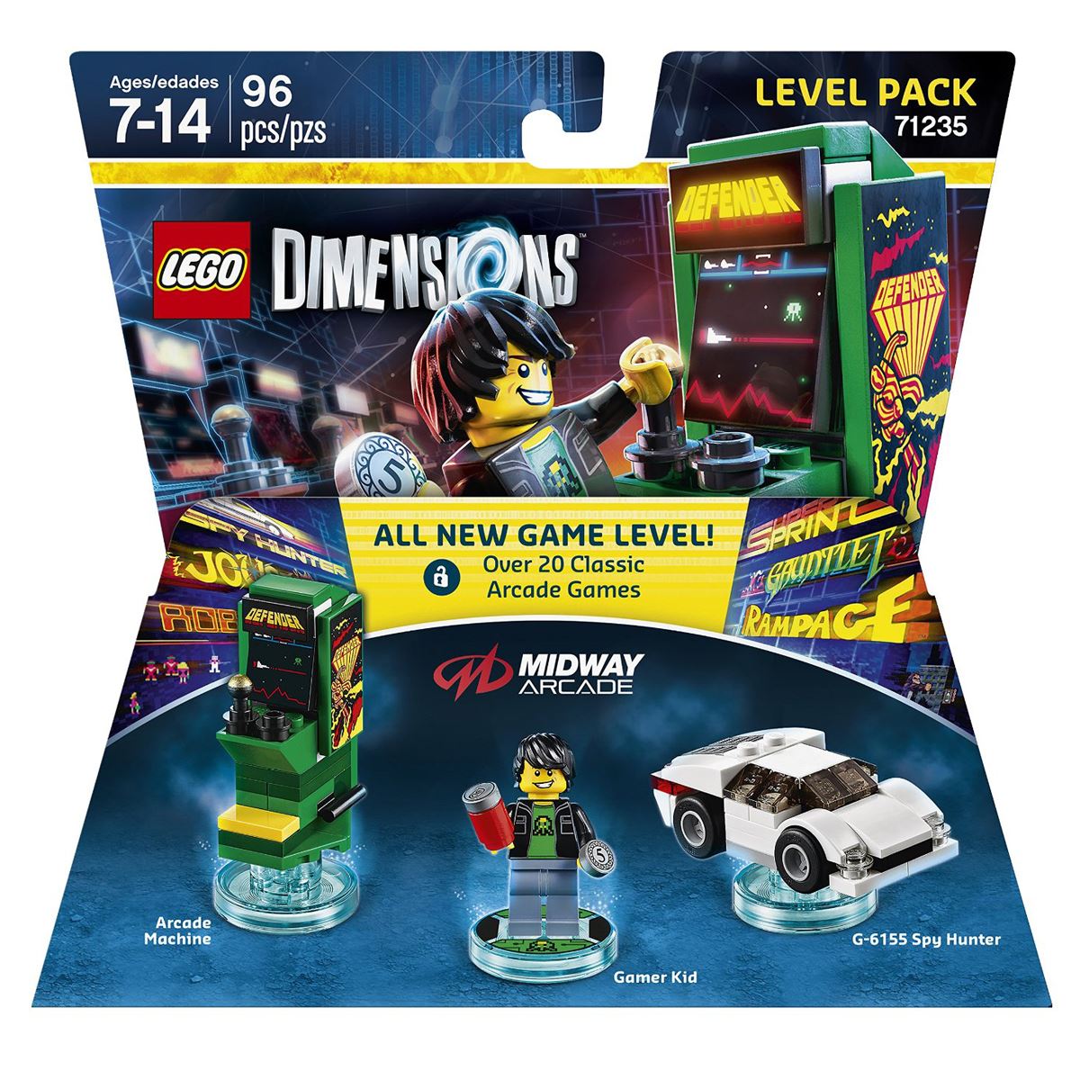 Lego Dimensions Level Pack Retro Gamer
