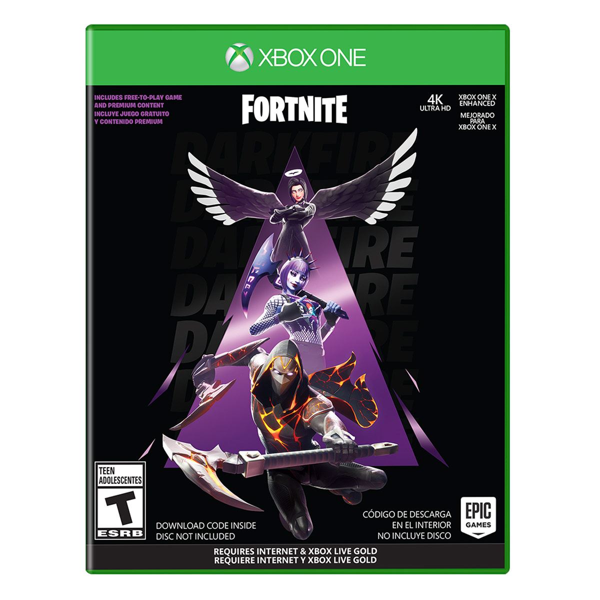 Xbox One Fortnite Darkfire Bundle