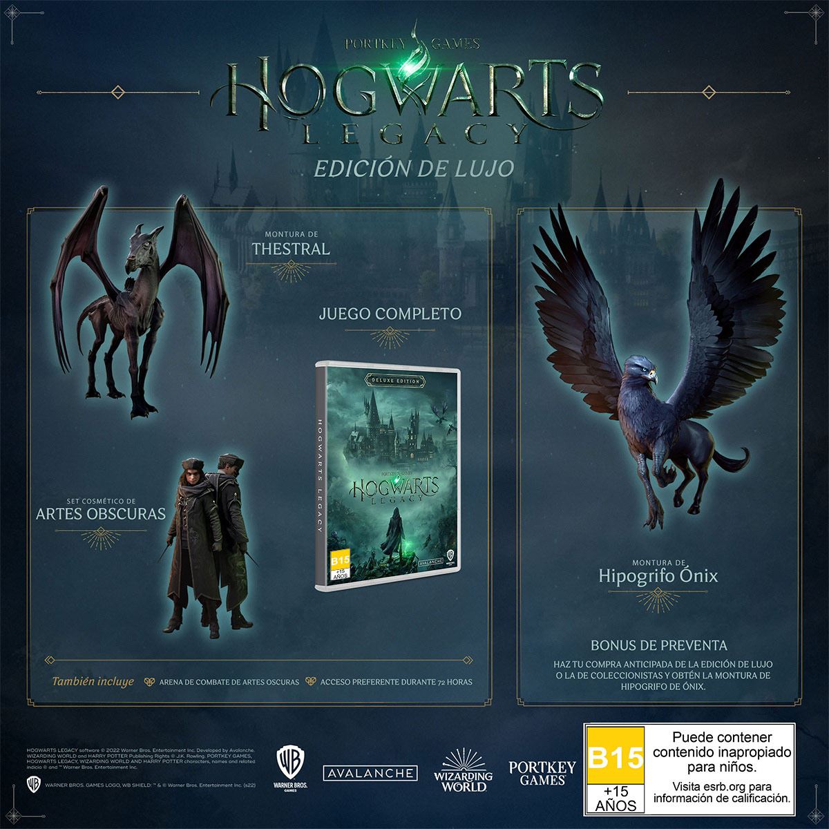 Hogwarts Legacy edición deluxe - PlayStation 5