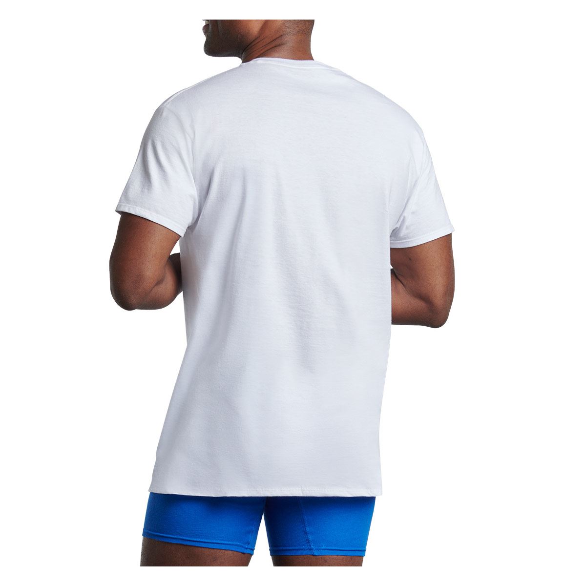 Playera Fruit of the Loom Premium en cuello redondo blanco extra-grande