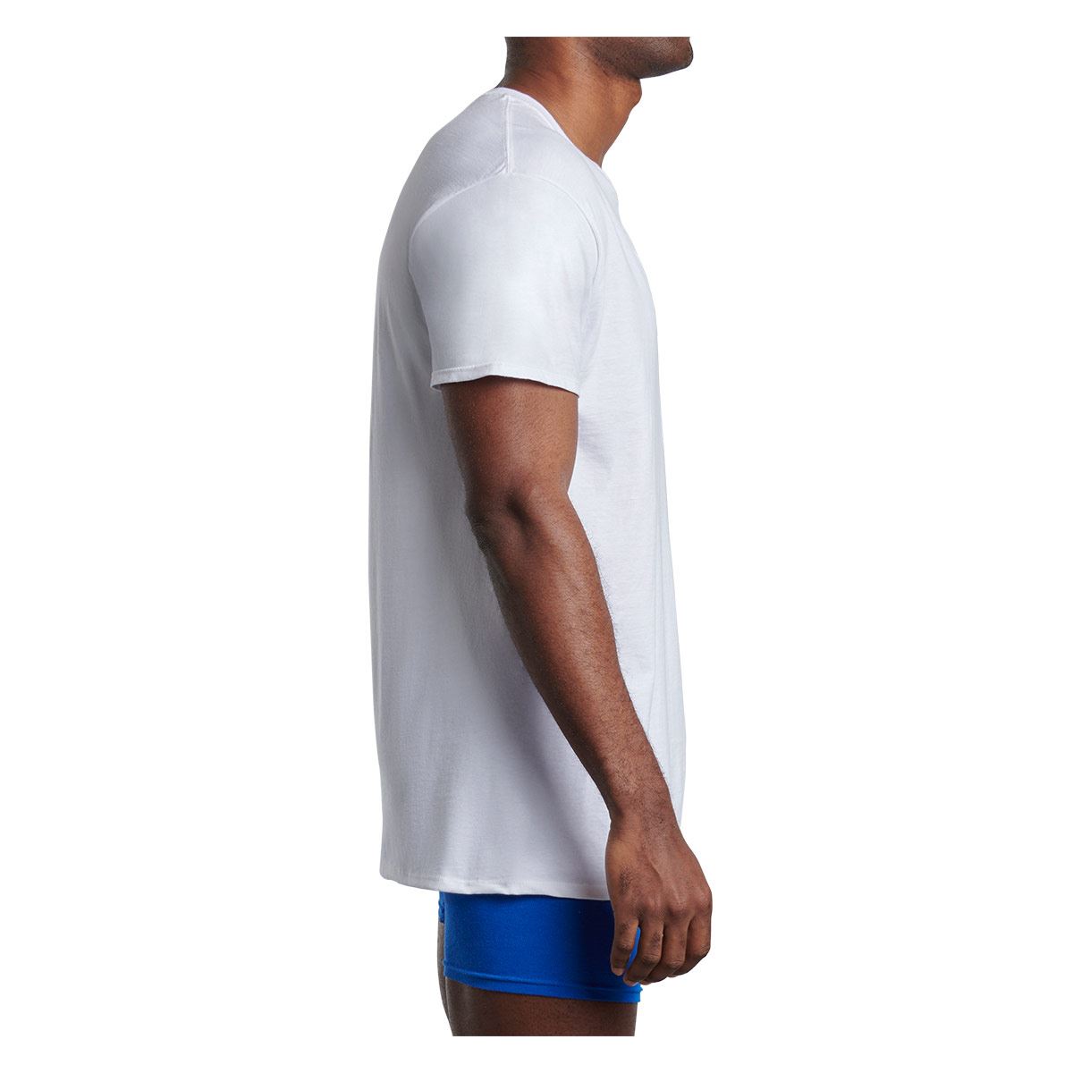 Playera Fruit of the Loom Premium en cuello redondo blanco extra-grande