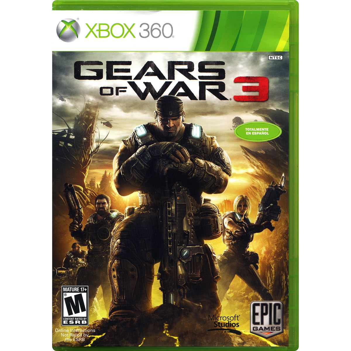 Xbox 360 Gears Of War 3