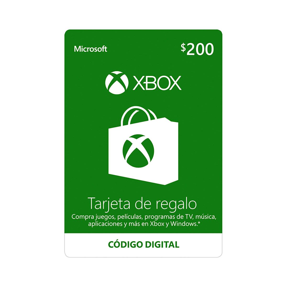 Esd Xbox Live 200 Mxn R15