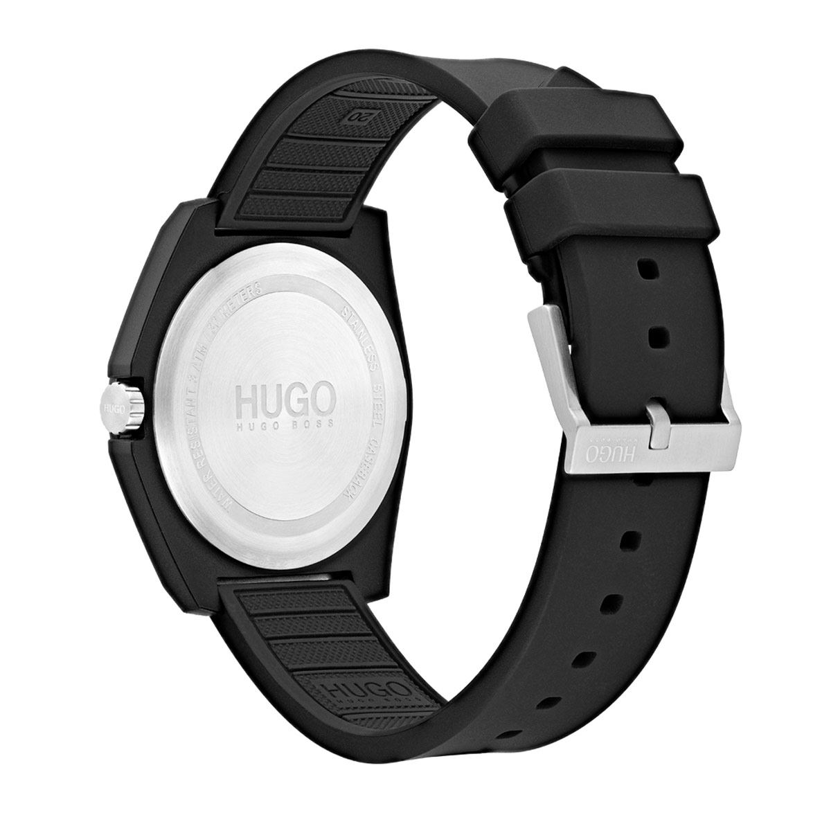 Reloj Hugo Unisex Casual Negro 1520015