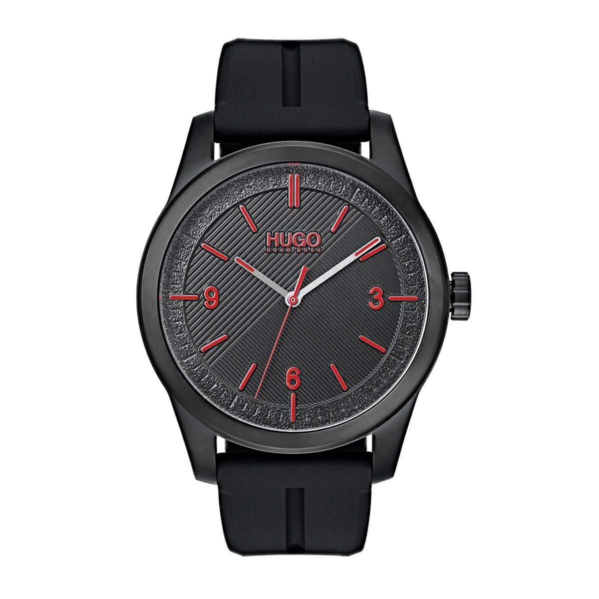 Reloj Hugo Negro 1530014 Para Caballero