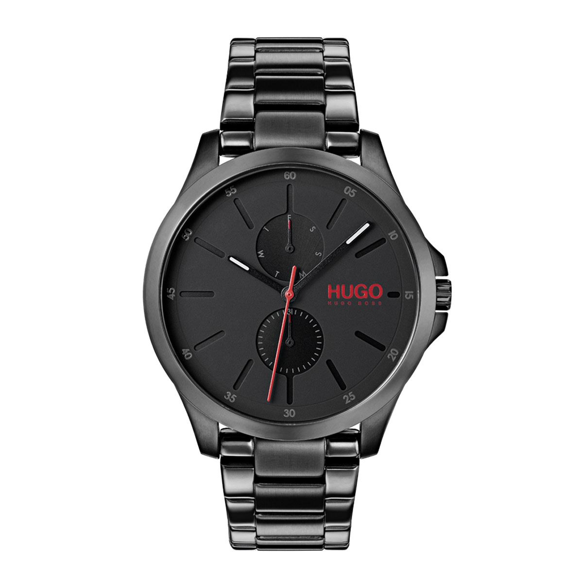 Reloj Hugo para Caballero Casual Negro 1530028