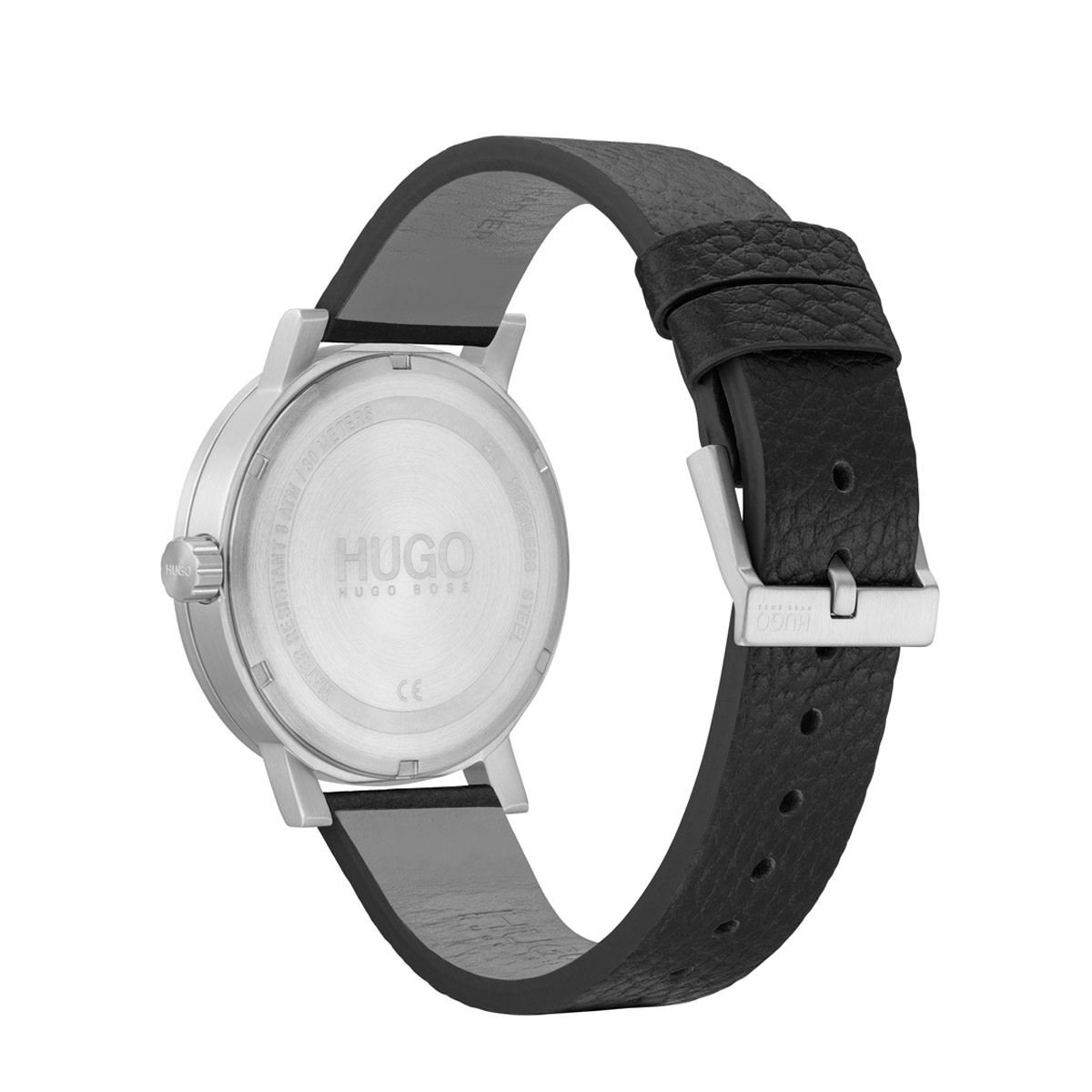 Reloj Hugo Negro 1530115 Para Caballero