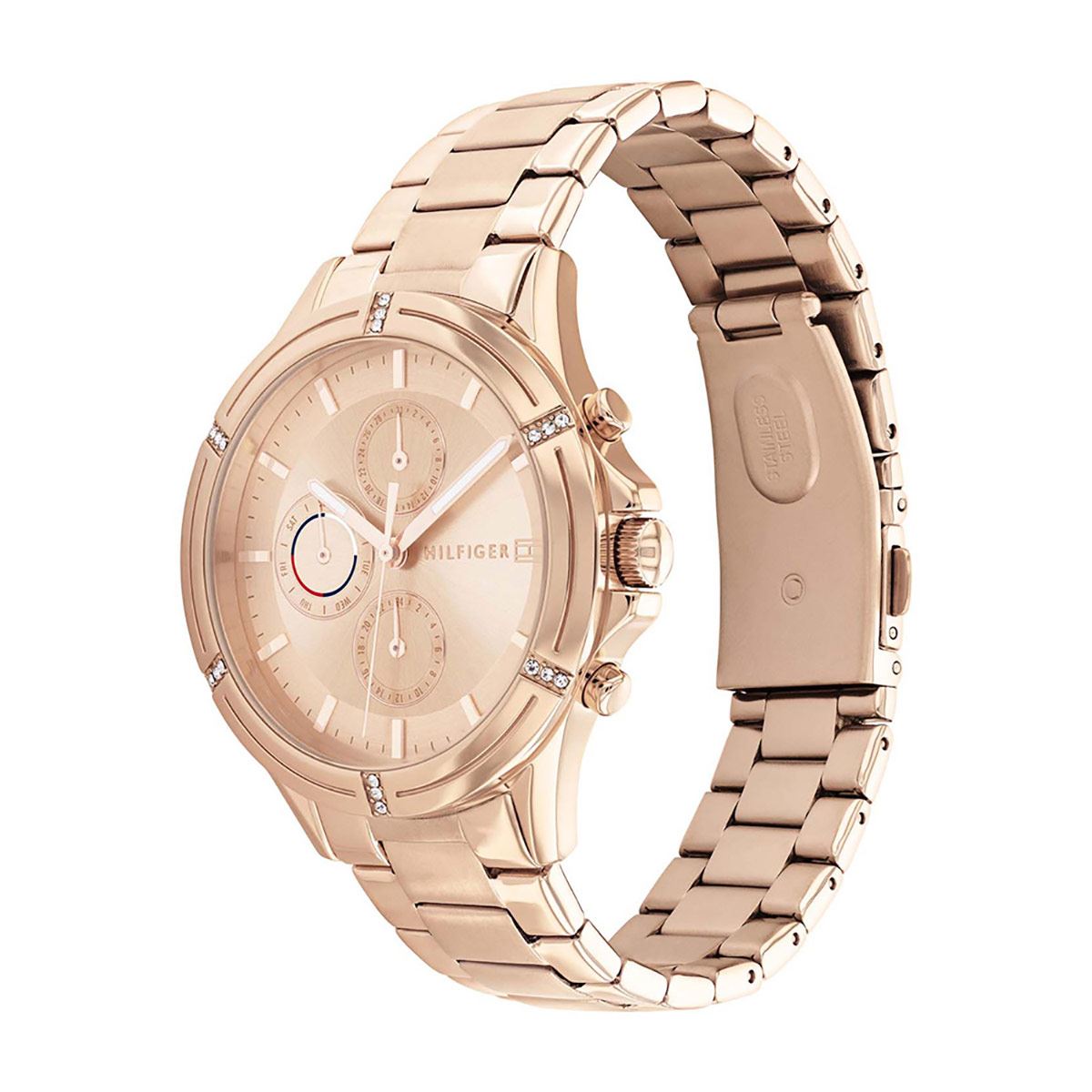 Reloj Tommy para dama 1782505 acero inoxidable oro rosa