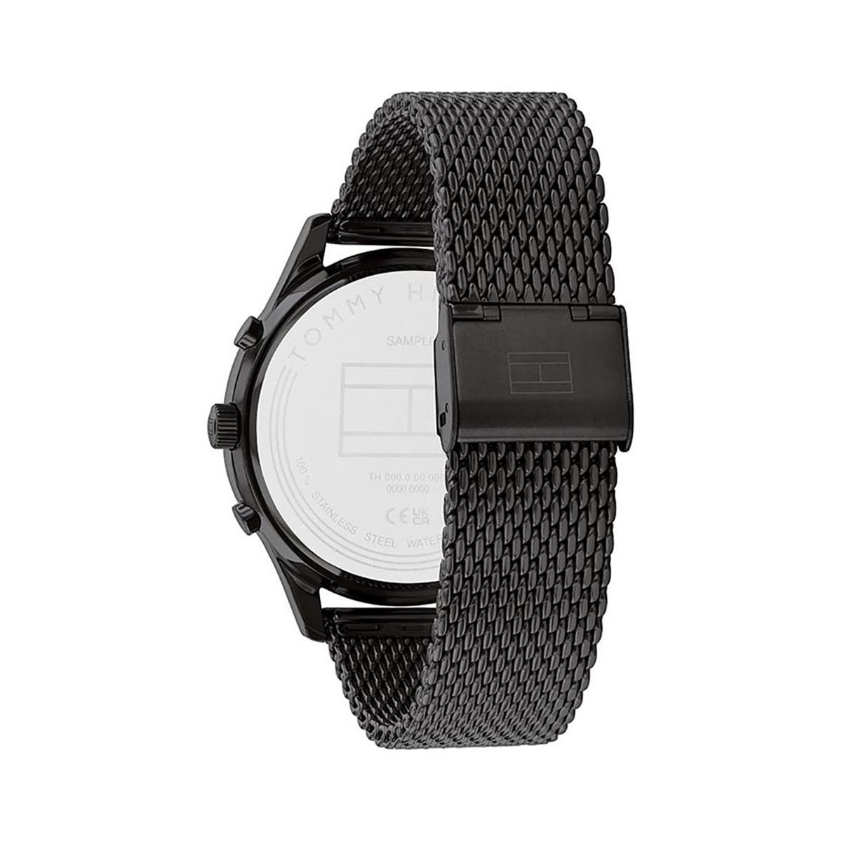 Reloj Tommy para caballero acero inoxidable negro 1710505