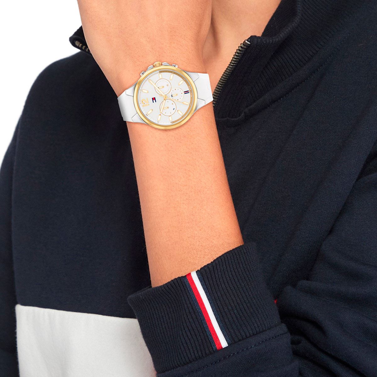 Reloj blanco para dama 1782598 Tommy Hilfiger