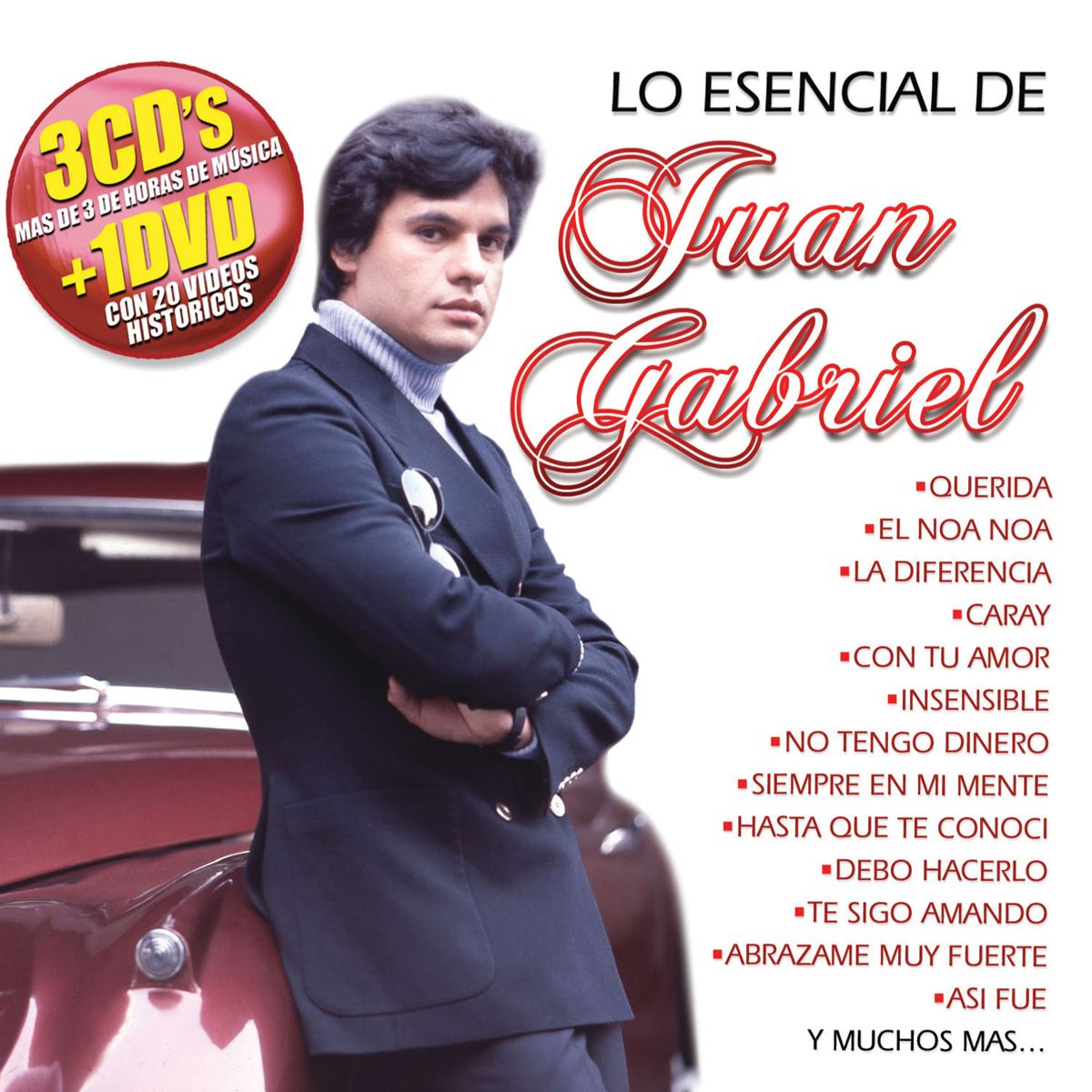 3Cd/ Dvd Juan Gabriel- Lo Esencial De Juan Gabriel