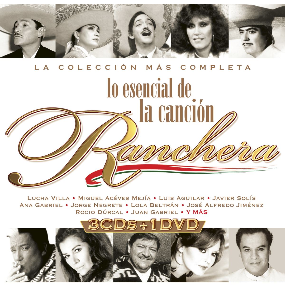 Lo Esencial De La Canción Ranchera ( 3Cd´s+Dvd )