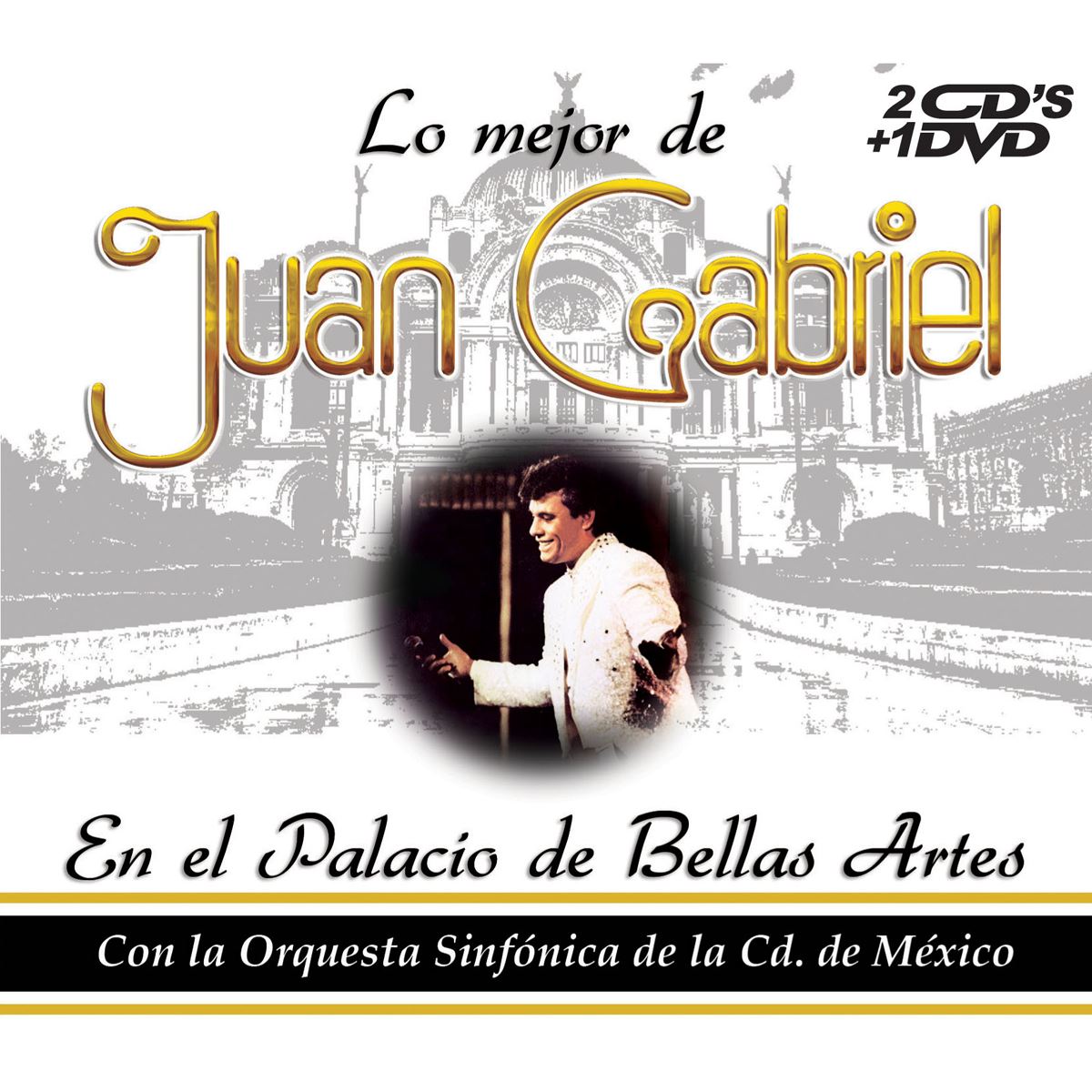 Cd Lo Mejor De Juan Gabriel En Bellas Artes