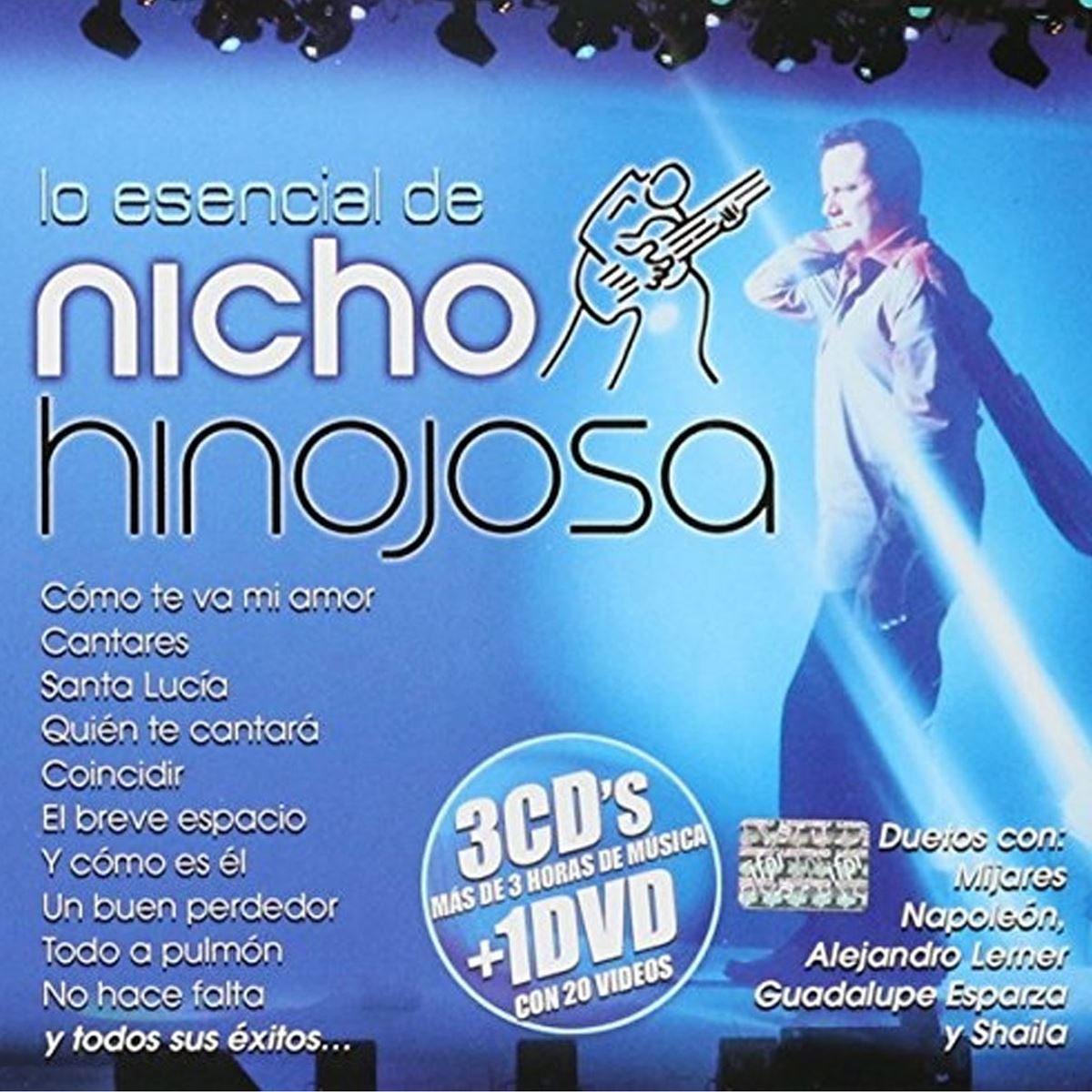 Lo Esencial de Nicho Hinojosa &#40; 3Cd&#180;S&#43;Dvd &#41;