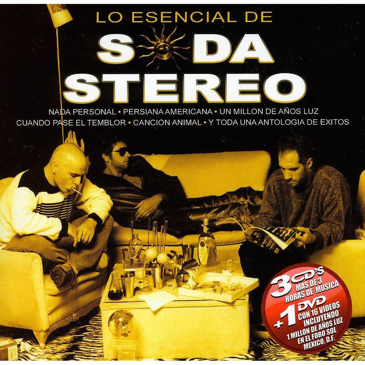 3Cd&#180;S&#43;Dvd Lo Esencial de Soda Stereo