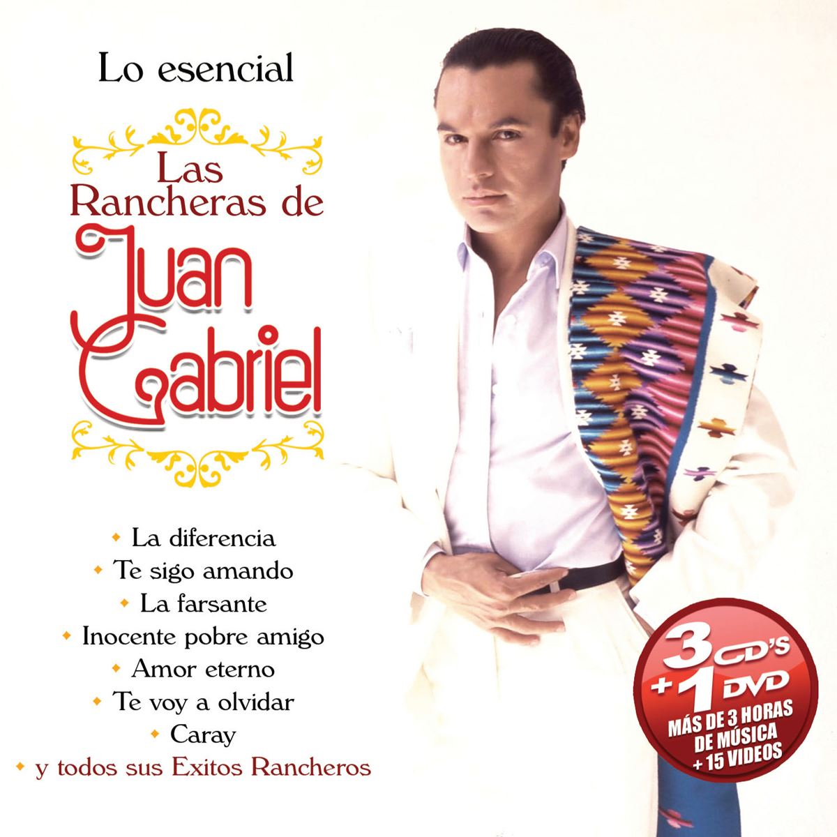Lo Esencial de las Rancheras de Juan Gabriel ( 3Cd&#180;S+Dvd )