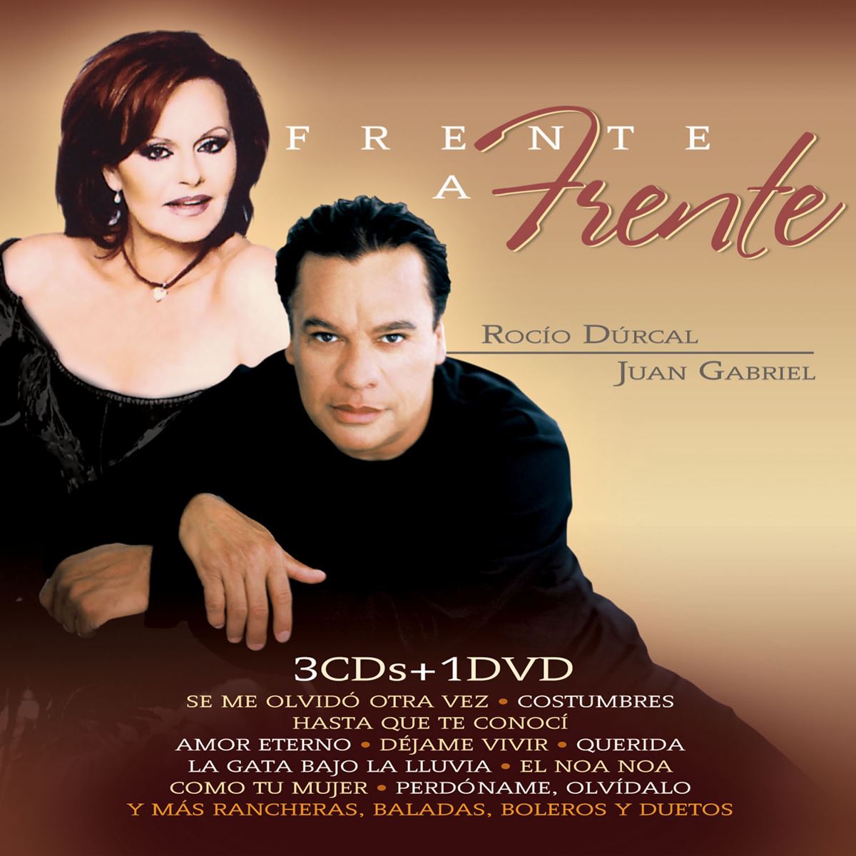 Frente a Frente "Rocio Durcal y Juan Gabriel" ( 3Cd´S+Dvd )