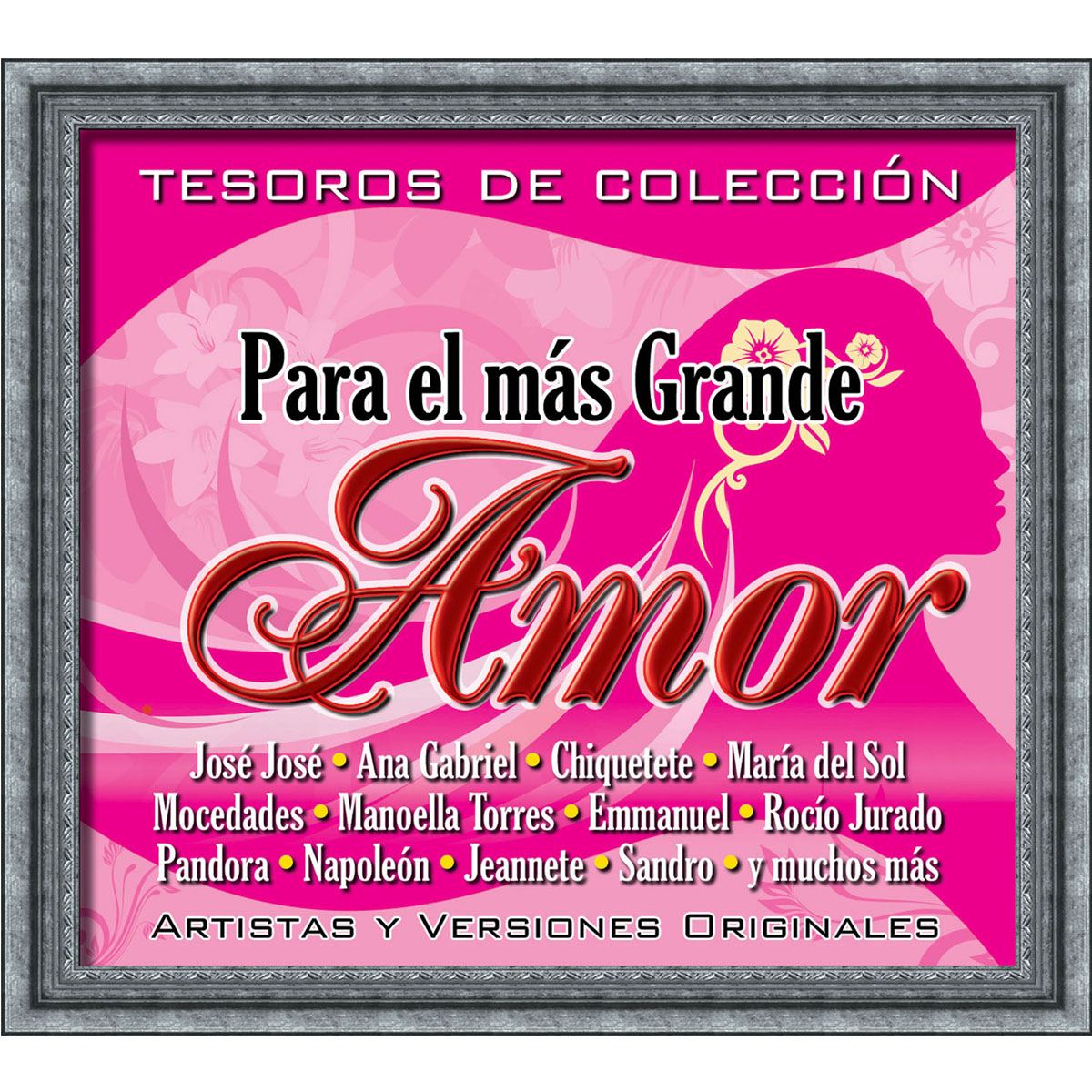 Cd Tesoros De Colección-Para El Mas Grande Amor