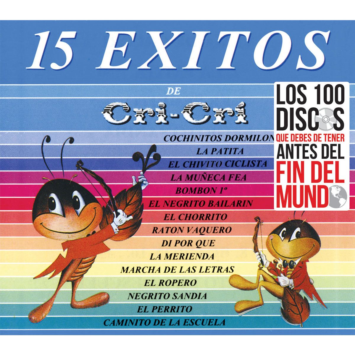 15 Éxitos De Cri Cri Vers. Orig. Vol. I