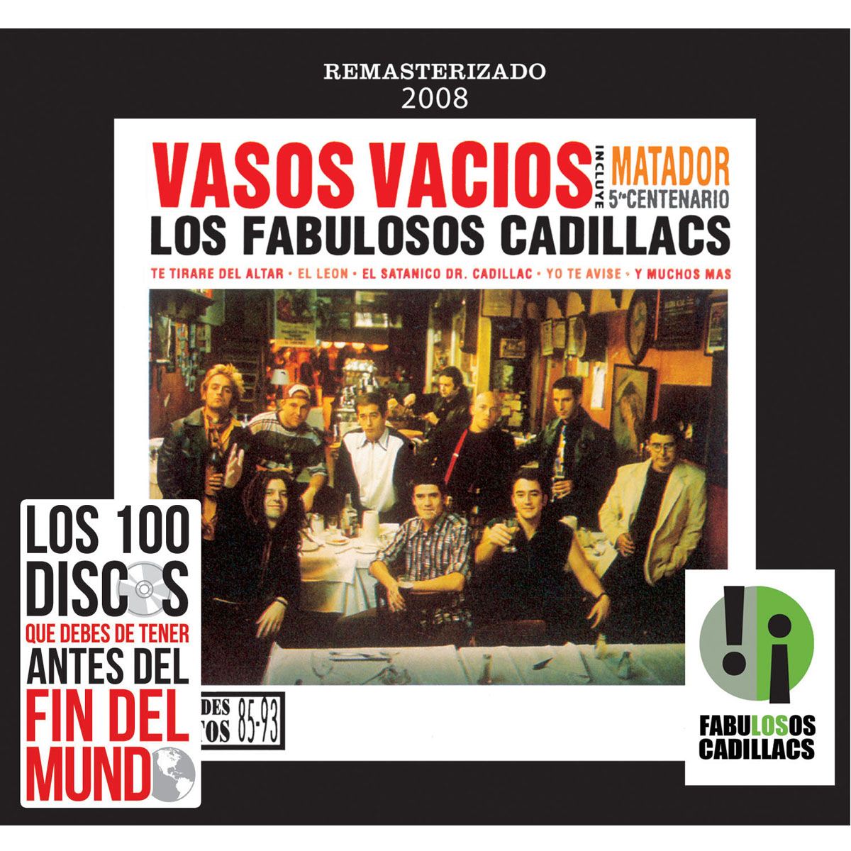 CD Los Fabulosos Cadillacs-Vasos Vacíos
