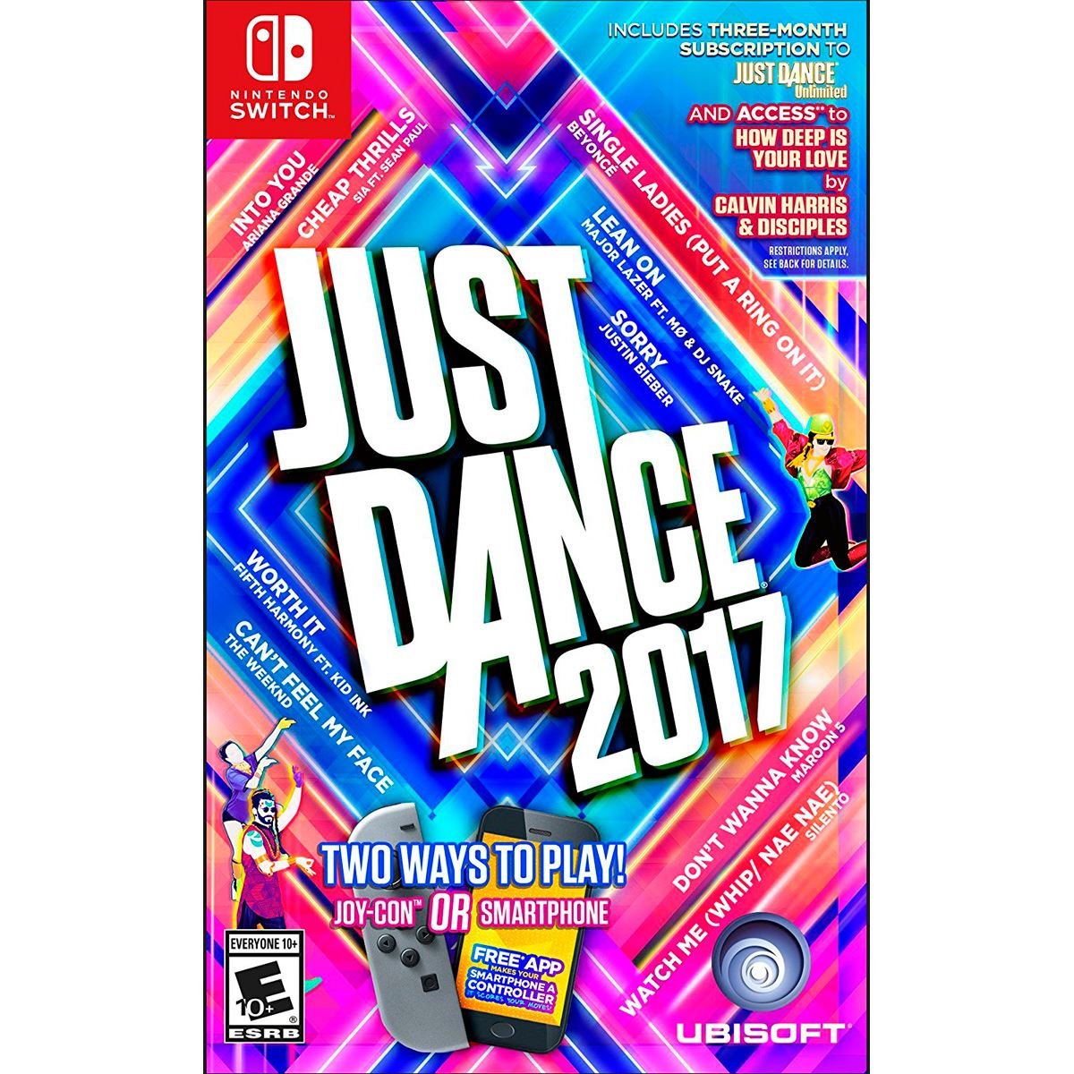 Nintendo Switch Just Dance 2017